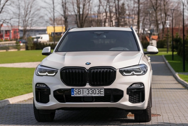 BMW X5 M cena 270000 przebieg: 77500, rok produkcji 2020 z Biała małe 379